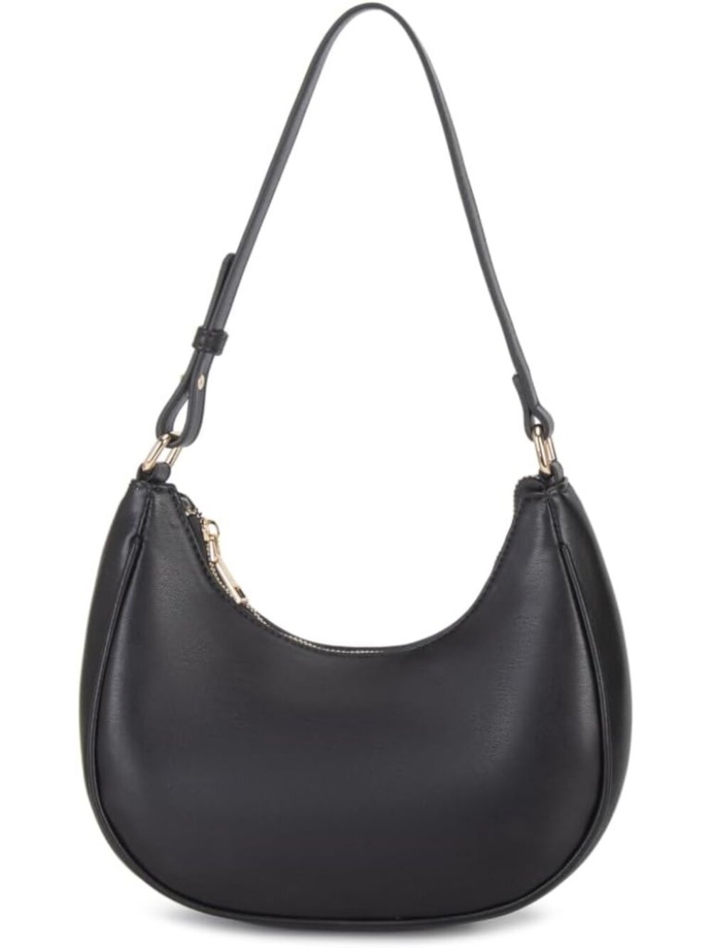 Shoulder Bags for Women, Cute Hobo Tote Handbag Mini Clutch Purse with Zipper Cl